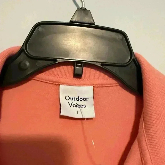 Outdoor Voices Sport Pink Dress Size Small Unlined Short Sleeve - Picture 4 of 7